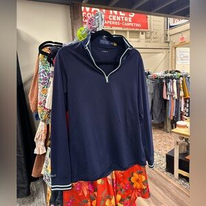 Ralph Lauren Polo Golf quarter zip jacket Bandon dunes golf course